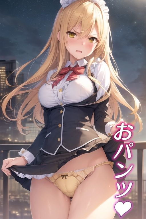 サンプル画像3:嫌な顔してパンツ見せてくる女の子 〜OL編〜(AIパンツ部) [d_429252]