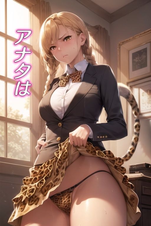 サンプル画像5:嫌な顔してパンツ見せてくる女の子 〜OL編〜(AIパンツ部) [d_429252]