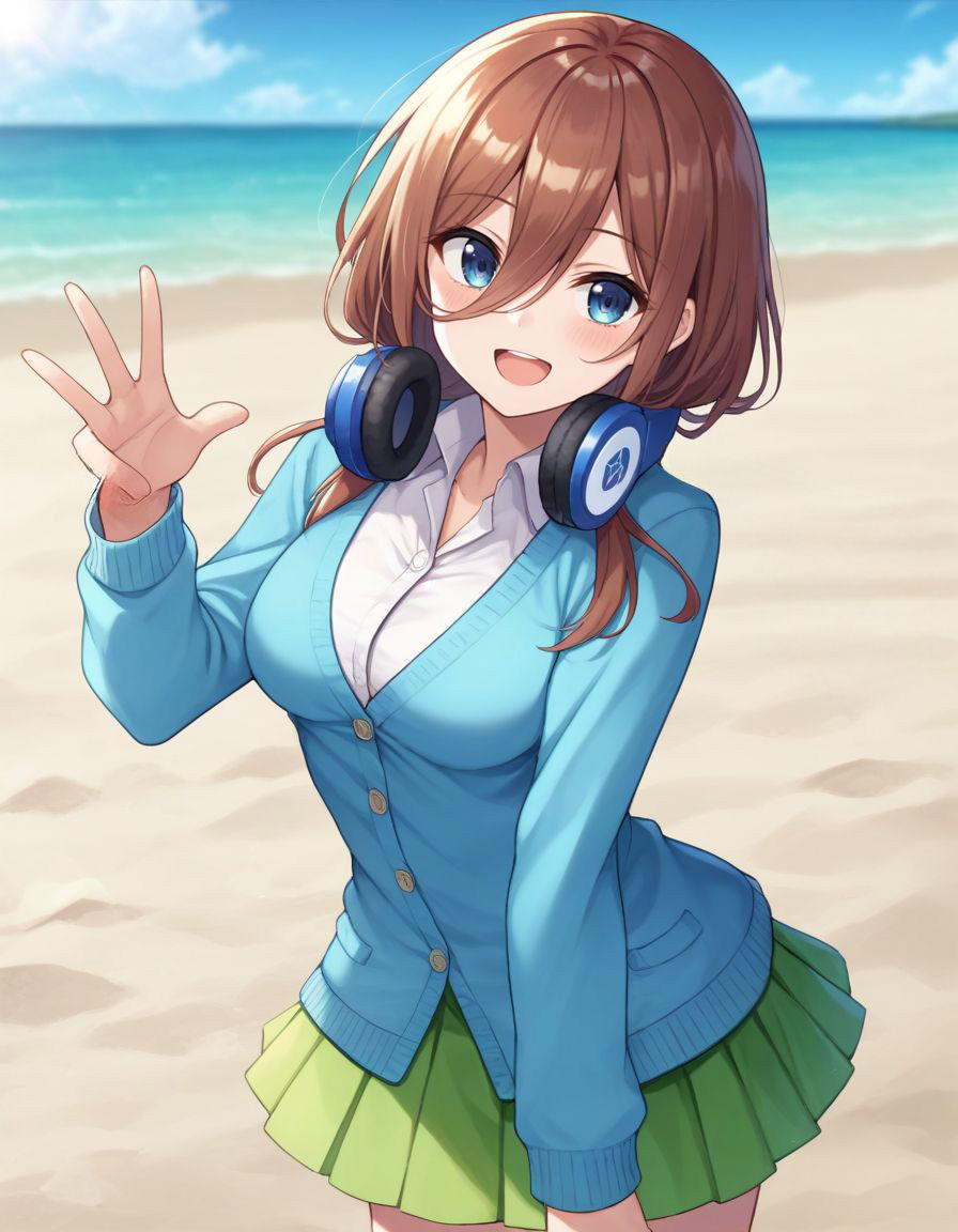 サンプル画像1:IF・・・憧れのヒロインがエチエチだったら・・・ 五等〇の花嫁 三玖編(いちごミルクif) [d_429273]