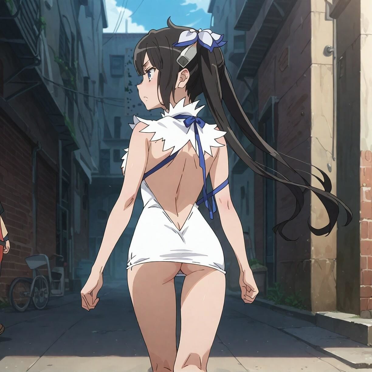 サンプル画像2:俺の神〇 〜肉便器NO.10 ヘスティ〇 ポンコツボクっこなロ〇巨乳女神〜(俺のAIする肉便器) [d_429289]