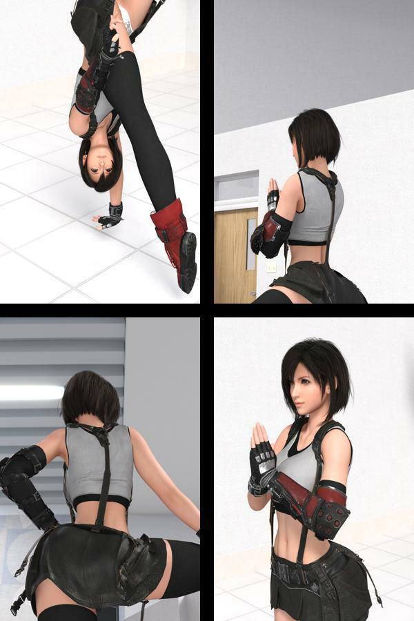 サンプル画像2:フェティッシュ女子写真集『霧島愛結衣（きりしまめい）』CosFighter（コスファイター）-03(Ozone_Layer) [d_429301]