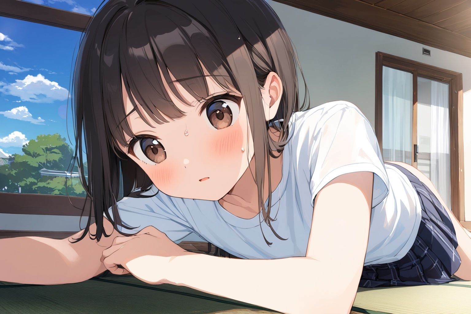 サンプル画像2:妹の夏休み0(ごくり) [d_429361]