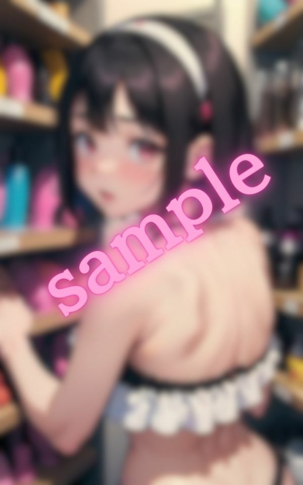 サンプル画像1:大人のおもちゃを沢山持っている美少女の厳選画像集(AIラブ2) [d_429374]