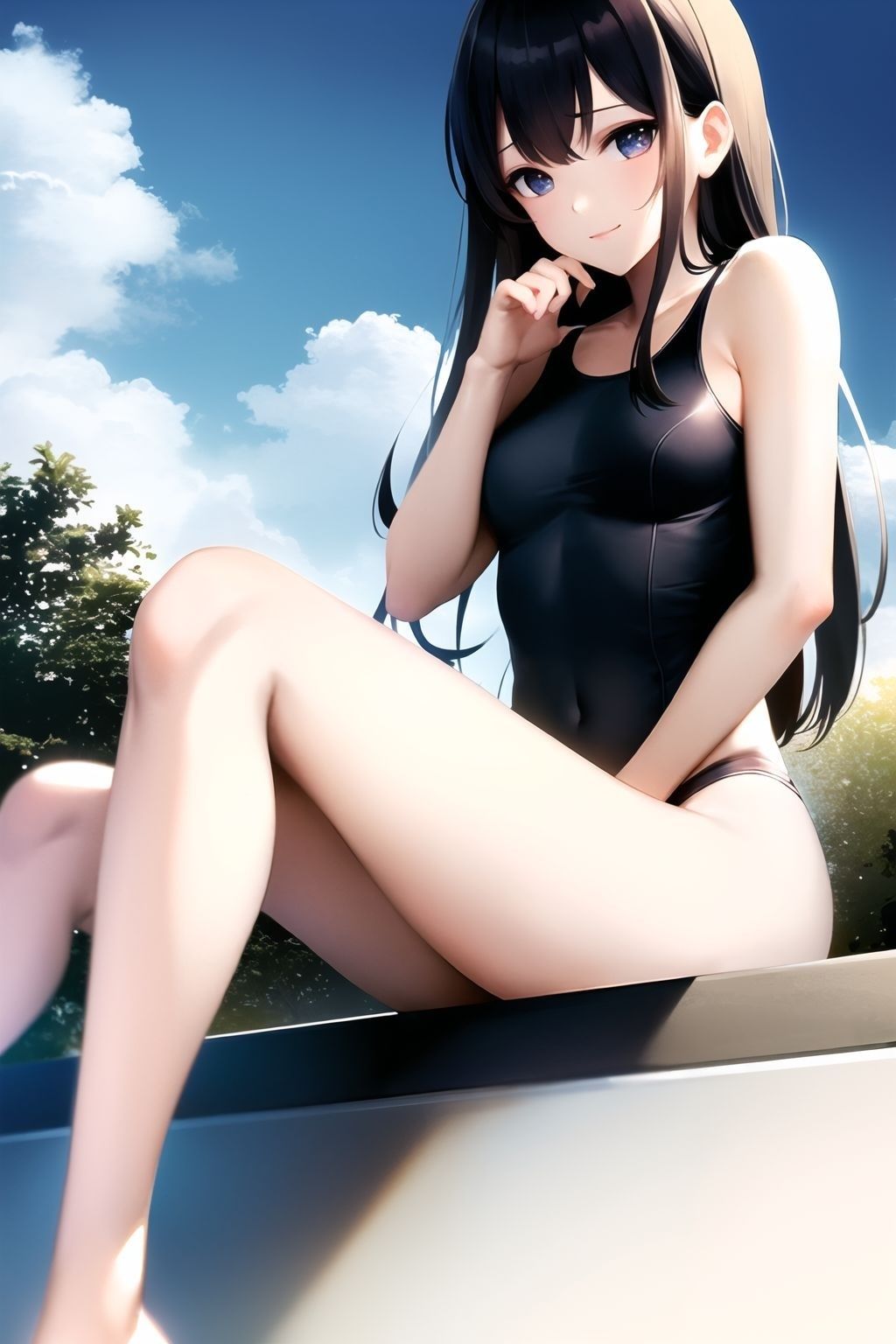 サンプル画像2:弱みを握ってヤりたい放題！ お嬢様女子校で撮影会 ＃2(美女コレクション) [d_429385]