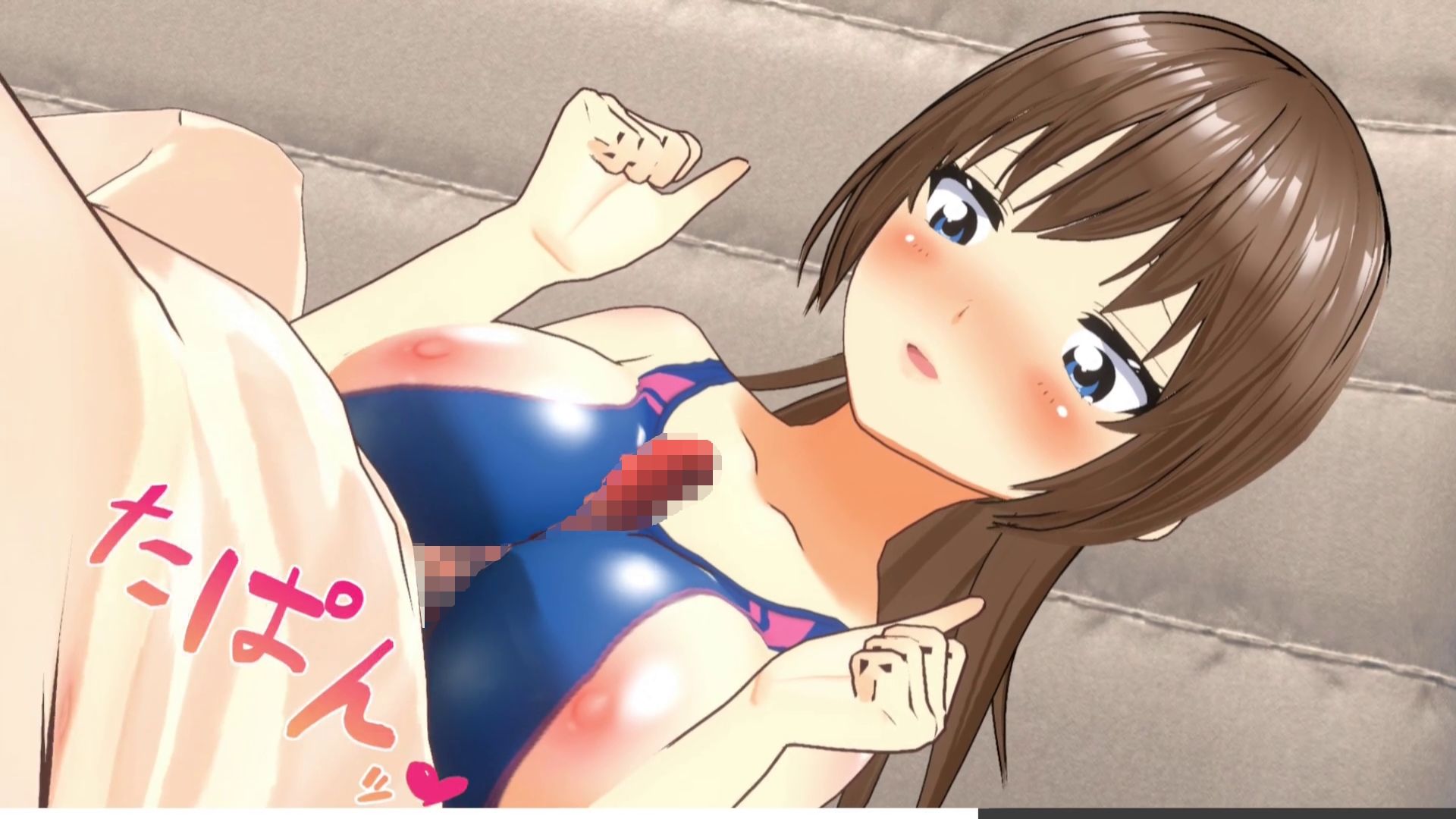 サンプル画像5:コーチが水泳部女子にムラムラして胸の引き締め運動と称して鬼パイズリ_みずほ編【鬼コーチの鬼抜き1分間トレーニングシリーズ】(スタジオVG) [d_429391]