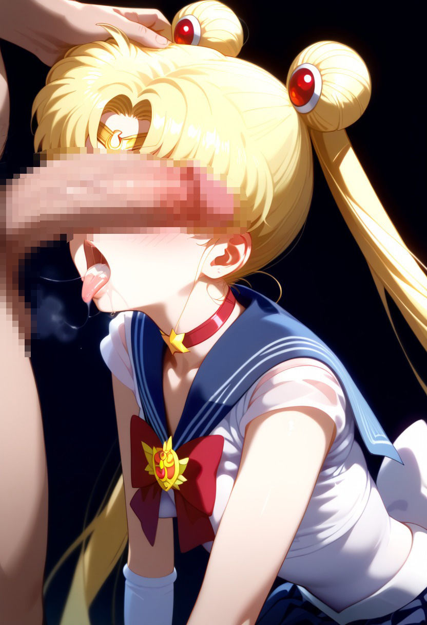 サンプル画像5:ヒロイン洗脳 月野うさぎ【制服/孕ませ】(まいのすけカンパース2) [d_429549]