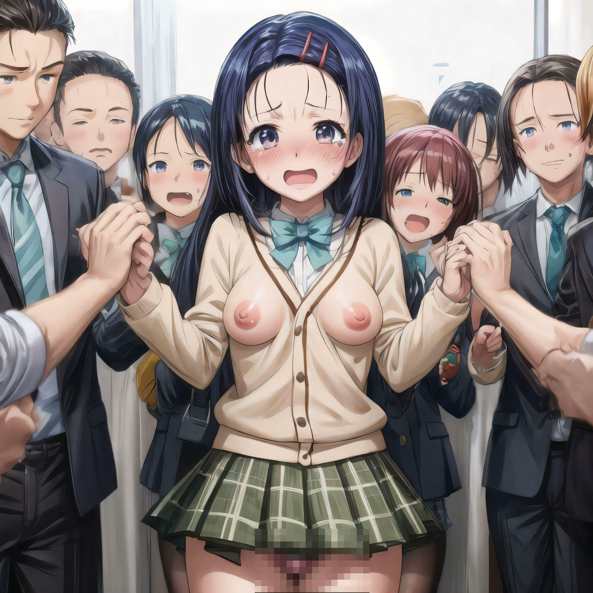 サンプル画像2:隠れてないよ(こころのとびら) [d_429629]