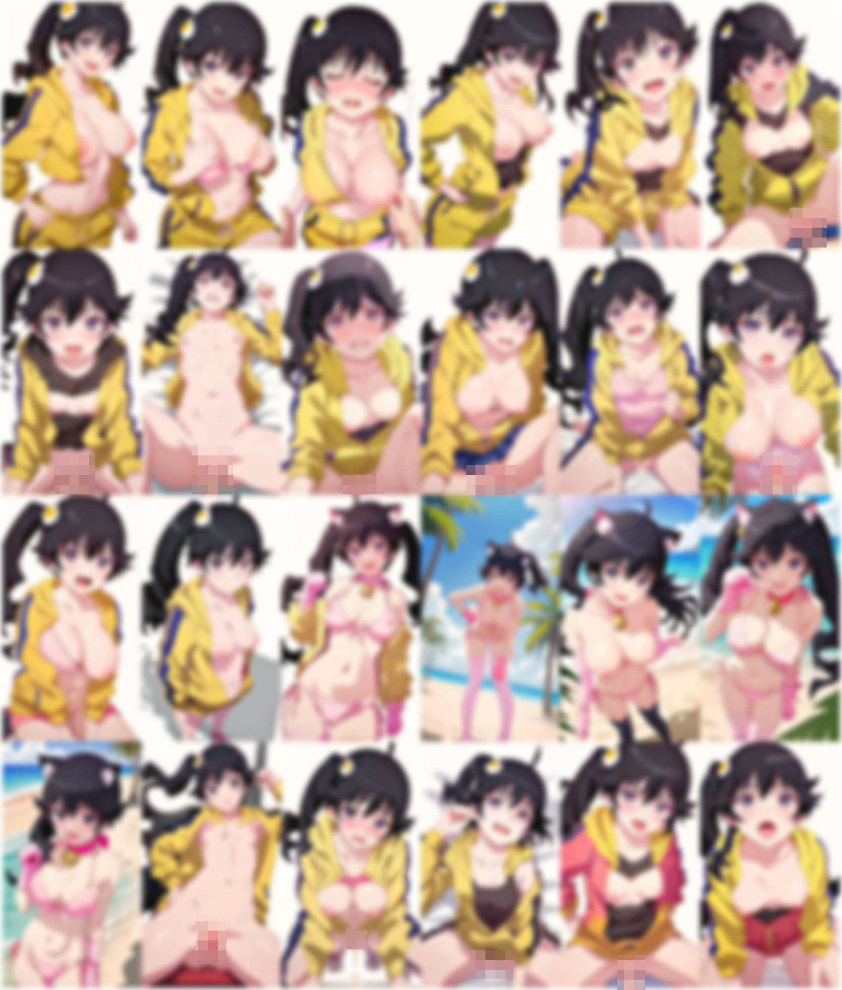 サンプル画像1:阿良々〇火憐 CG集 100枚(安定した拡散) [d_429767]