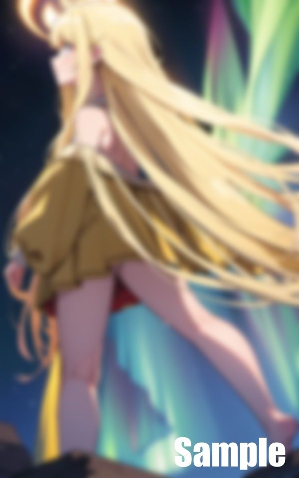 サンプル画像1:オーロラの下(じゃるむ) [d_429879]