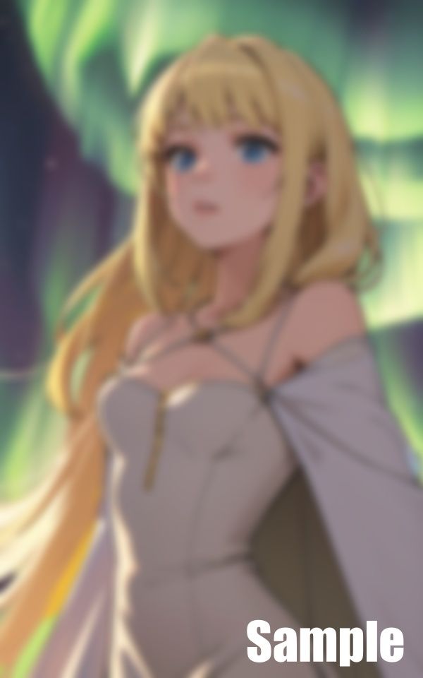 サンプル画像2:オーロラの下(じゃるむ) [d_429879]