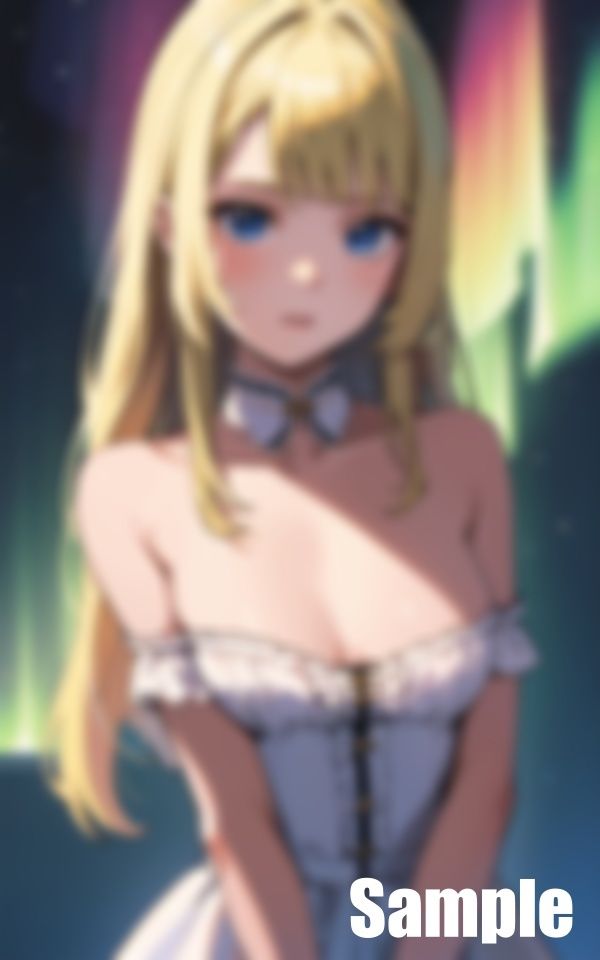 サンプル画像3:オーロラの下(じゃるむ) [d_429879]