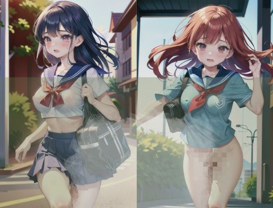 サンプル画像3:ノーブラおっぱいマラソン大会！(bizz) [d_429890]