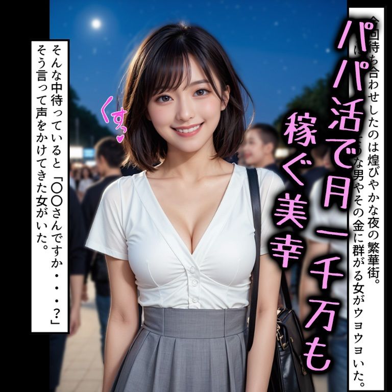 サンプル画像1:パパ活女を催◯アプリで成敗！(えちえちハイスクール) [d_430010]