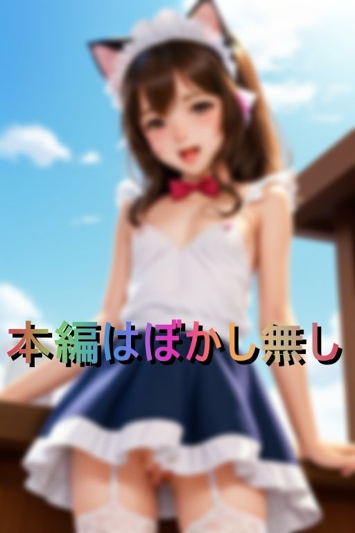 サンプル画像1:つるぺた猫耳メイドを濃厚ザーメンで餌付けしてみた(H王国) [d_430024]