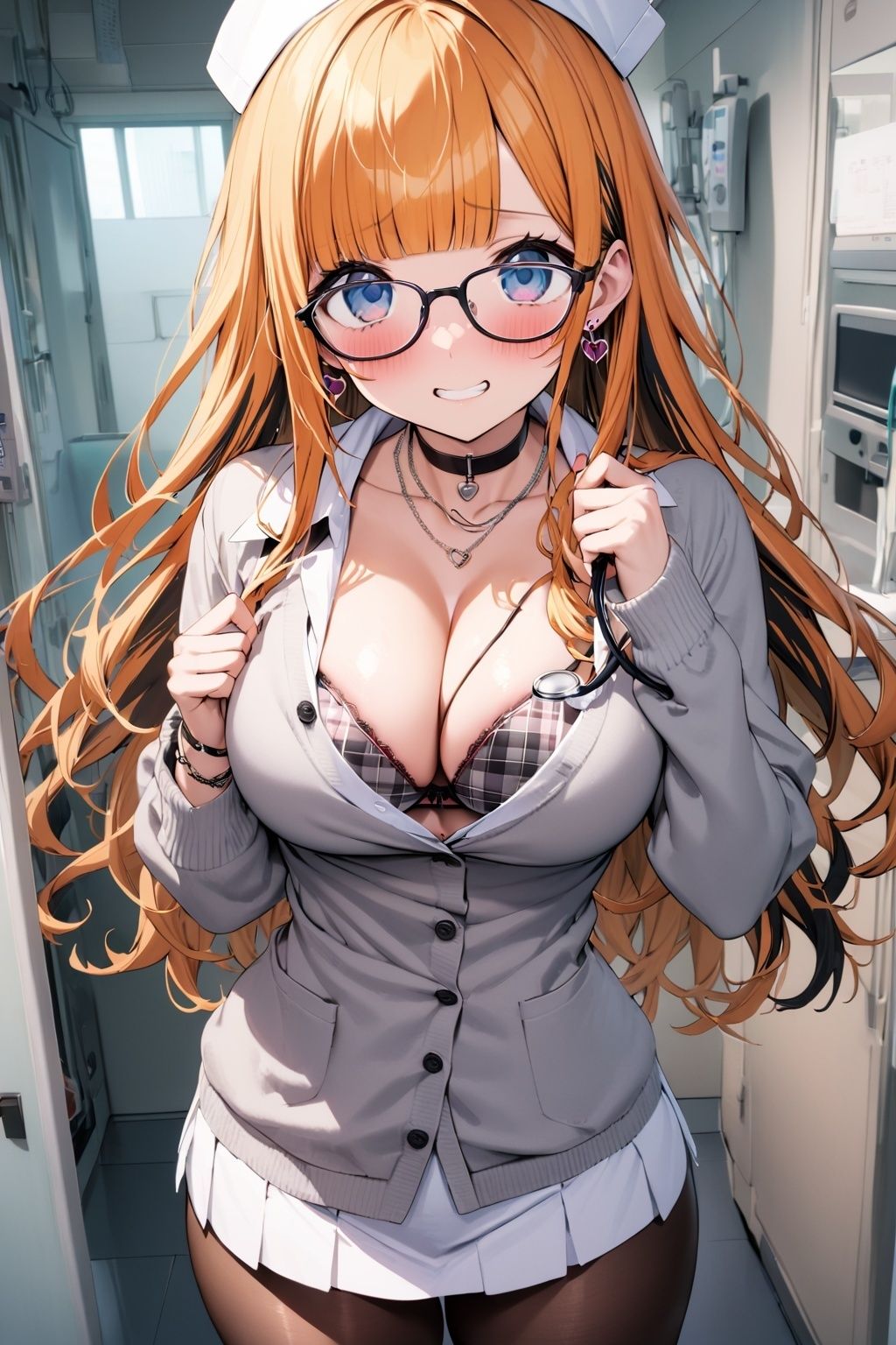 サンプル画像5:60キャラ ギャルナース 即オチ2コマ(事務びーむ) [d_430061]