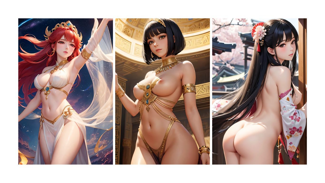 サンプル画像2:世界三大美女 楊〇妃、クレオパ〇ラ、小野〇町 写真集 308P(KOC) [d_430096]