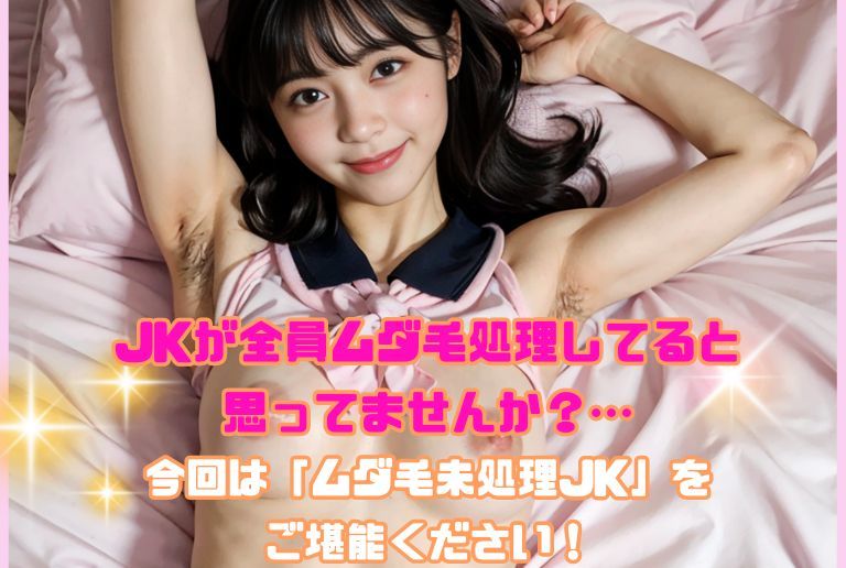 サンプル画像1:剛毛美少女観察〜未処理の密林（ジャングル）〜(AI美女マスター) [d_430148]