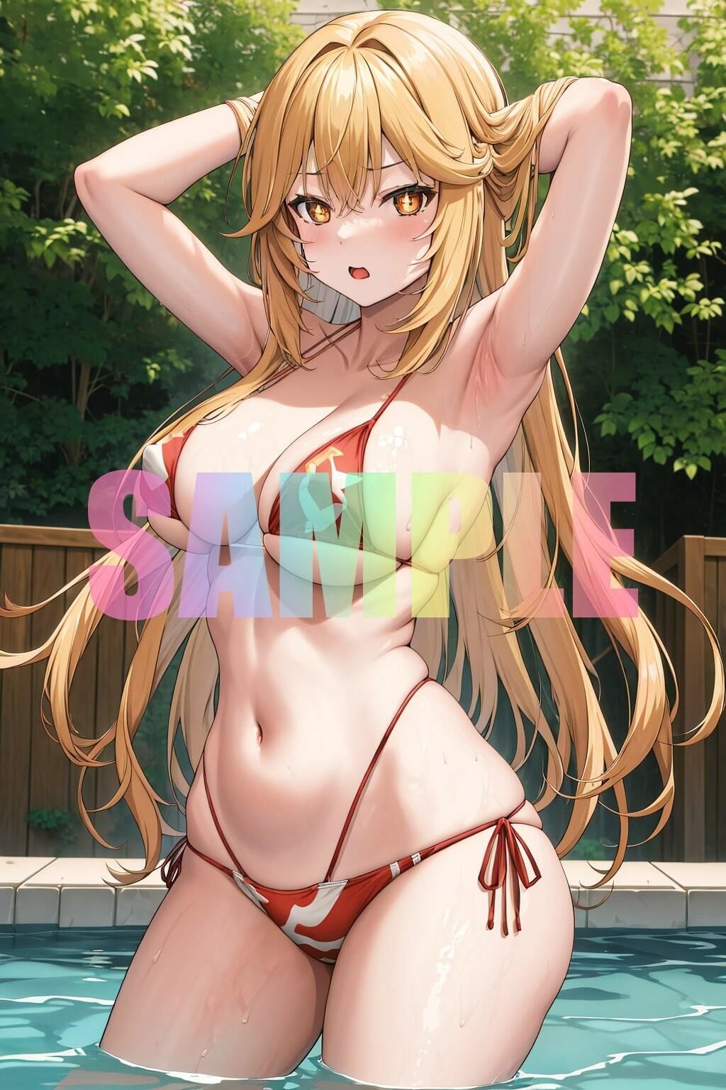 サンプル画像5:食〇操祈 超エロい写真集 とある科〇の超電磁砲 食蜂〇祈 SHOKUHOU MISAKI エロ画像集(AI@アニメ美女倶楽部) [d_430190]