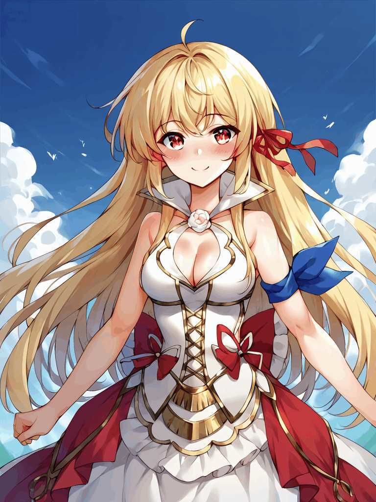 サンプル画像1:ア◯スリーゼとエッチ(Big-oppai) [d_430273]