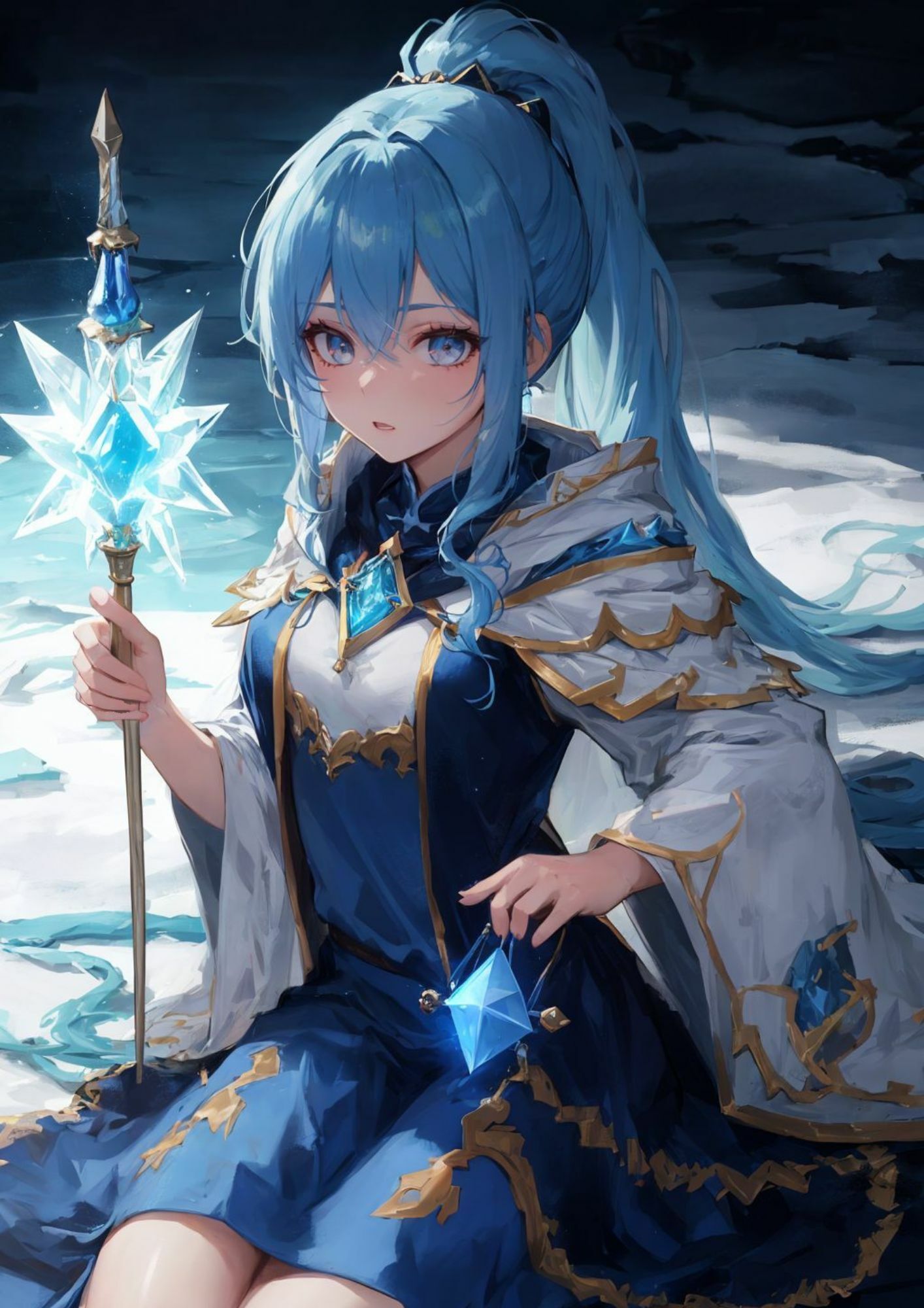 サンプル画像1:アナルと雪の女王 エルサ 美乳 氷の魔法使い悩まし写真集(fanzaAI画像創造shin) [d_430313]