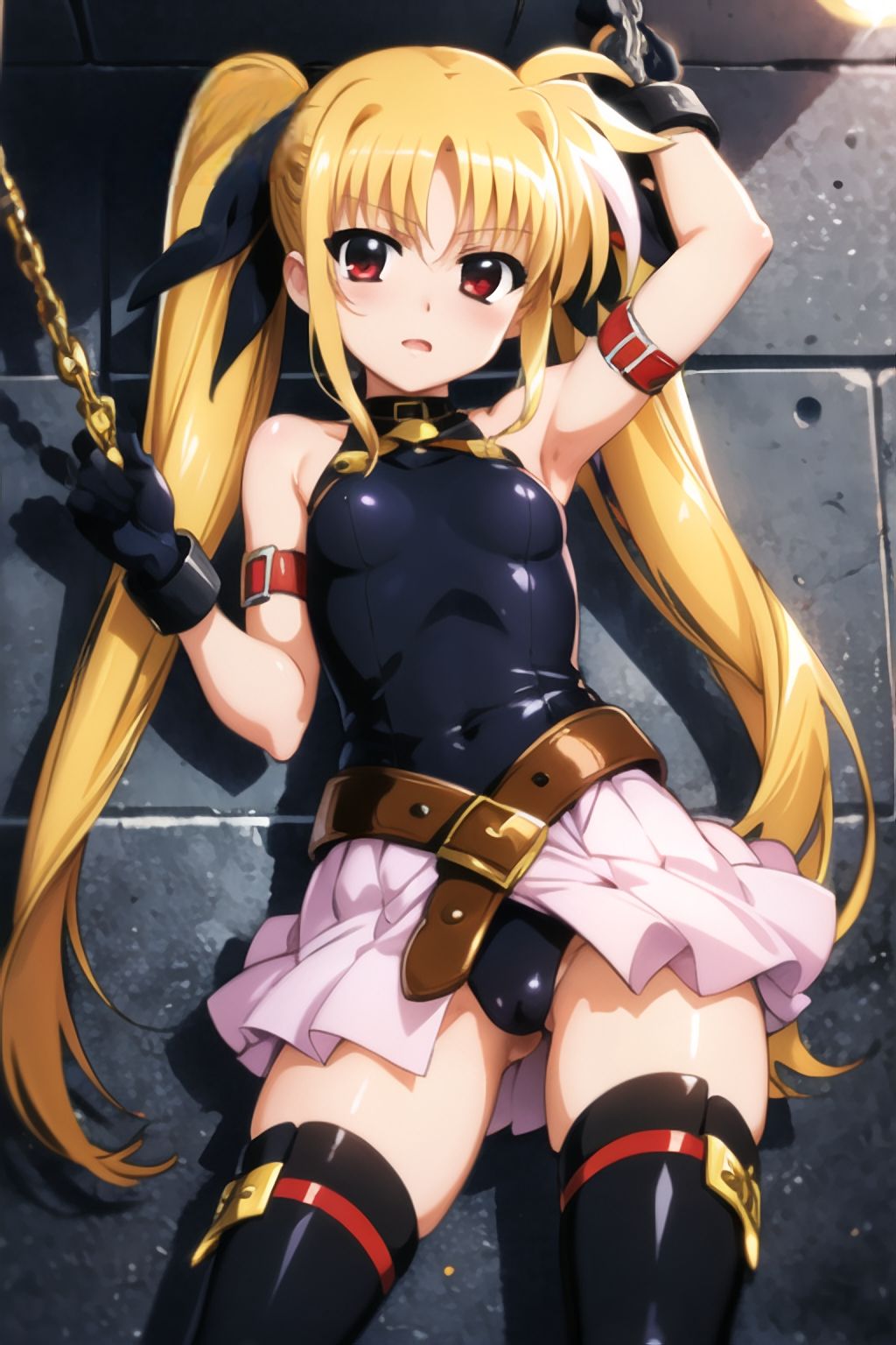 サンプル画像1:あの魔法少女のメス堕ち種付けSEX〜フェ〇ト編〜(かしんこじ) [d_430406]