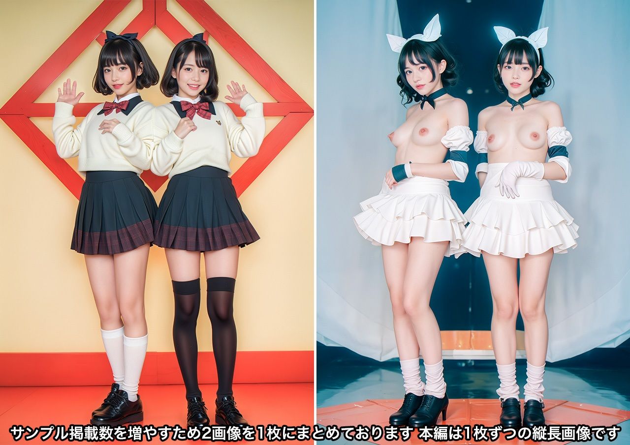 サンプル画像2:AI-STREET お裸拝見するデースョ！2024 Vol.3(エミノツカサ) [d_430410]