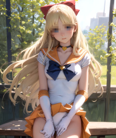 サンプル画像2:セーラー戦士のえっちな写真集-未公開vol1-(変態乾燥肌) [d_430454]