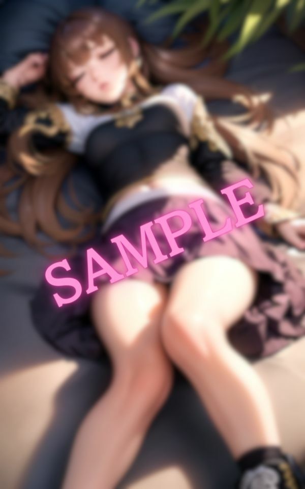 サンプル画像2:無防備すぎる寝顔…太ももとパンツで勃起させてくる美少女(AIラブ5) [d_430511]