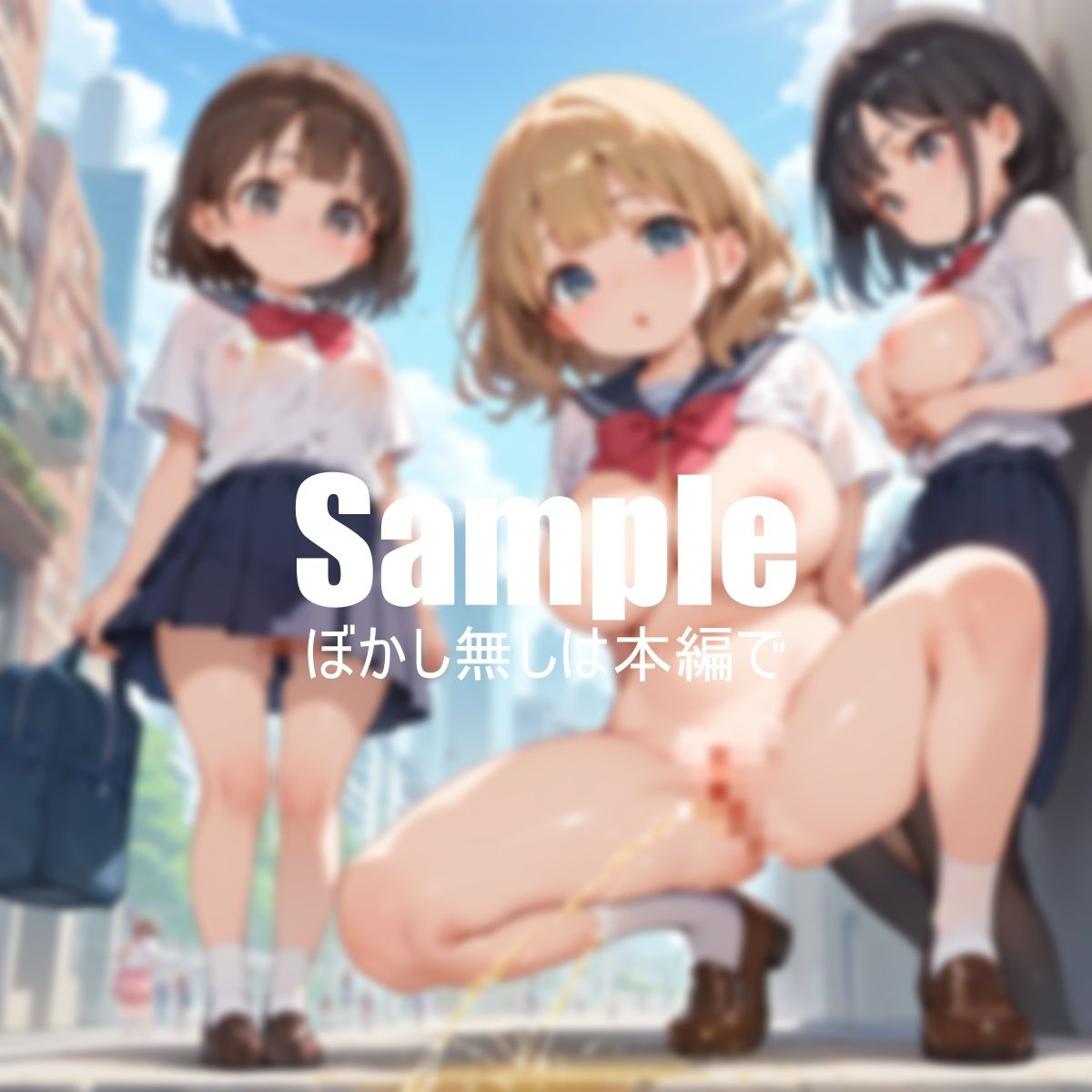 サンプル画像2:おもらし同好会(エロ同人サークル) [d_430563]