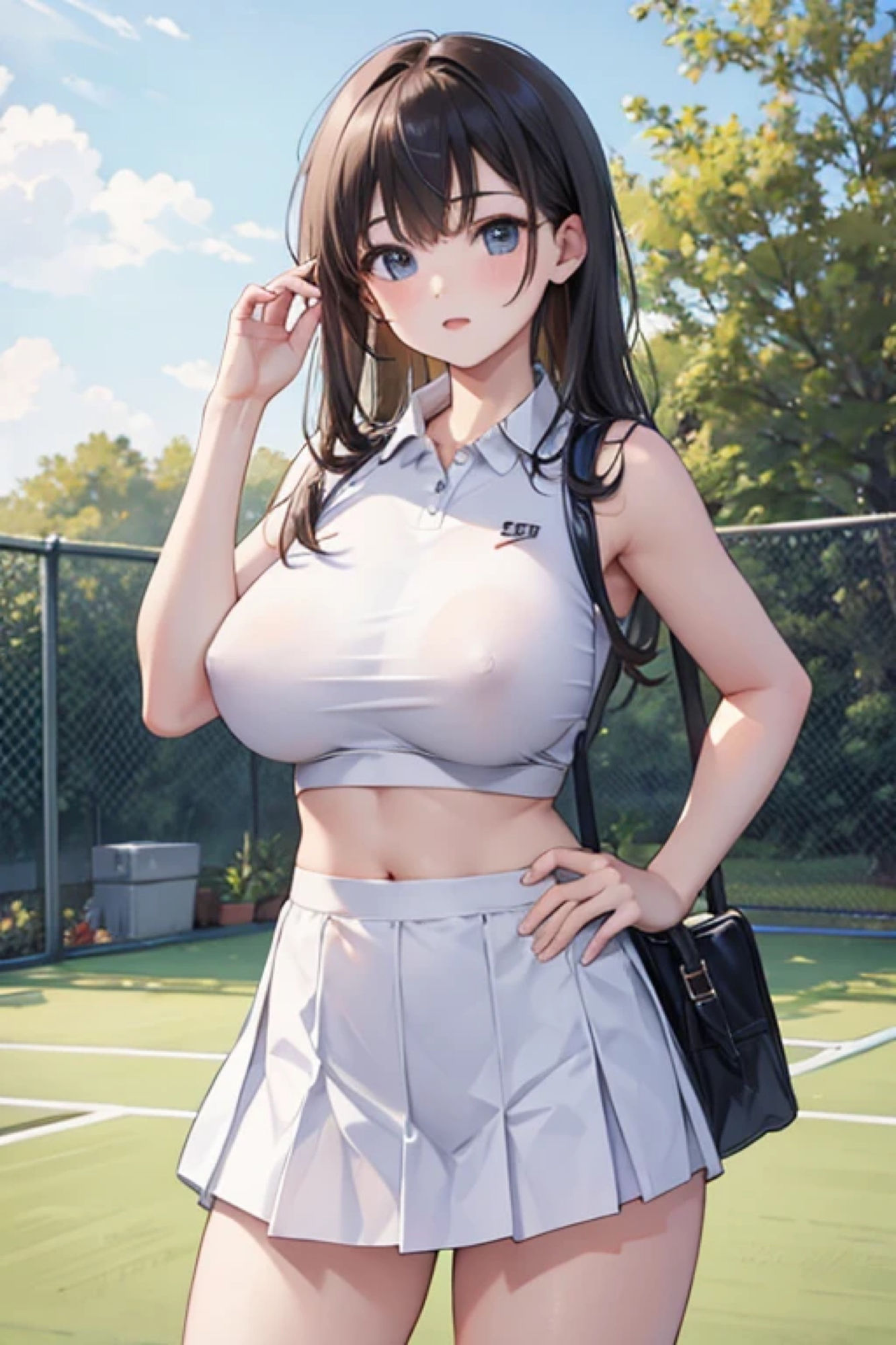 サンプル画像2:テニスガールのアレやコレ(rweb324) [d_430604]