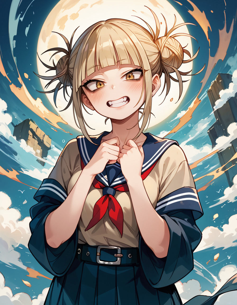 サンプル画像1:【僕のヒーローア〇デミア】ト〇ヒミコの写真集 プレミアム(DJart_ISUKO) [d_430684]