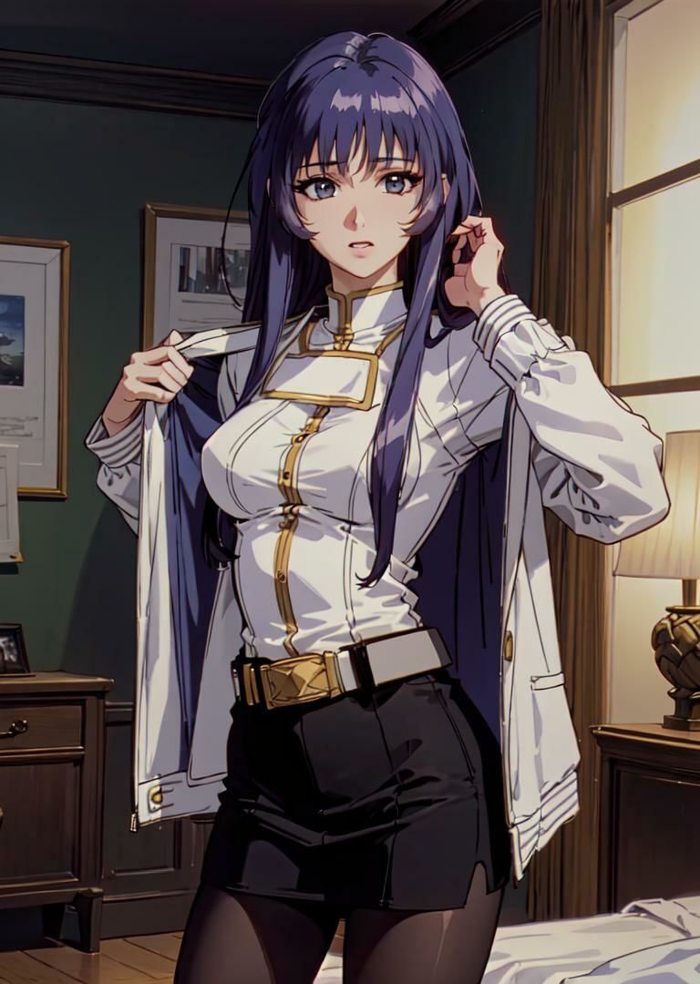 サンプル画像2:【500枚】機動戦艦ナデシコ脱衣麻雀風CG集(自宅のカフカ) [d_430753]