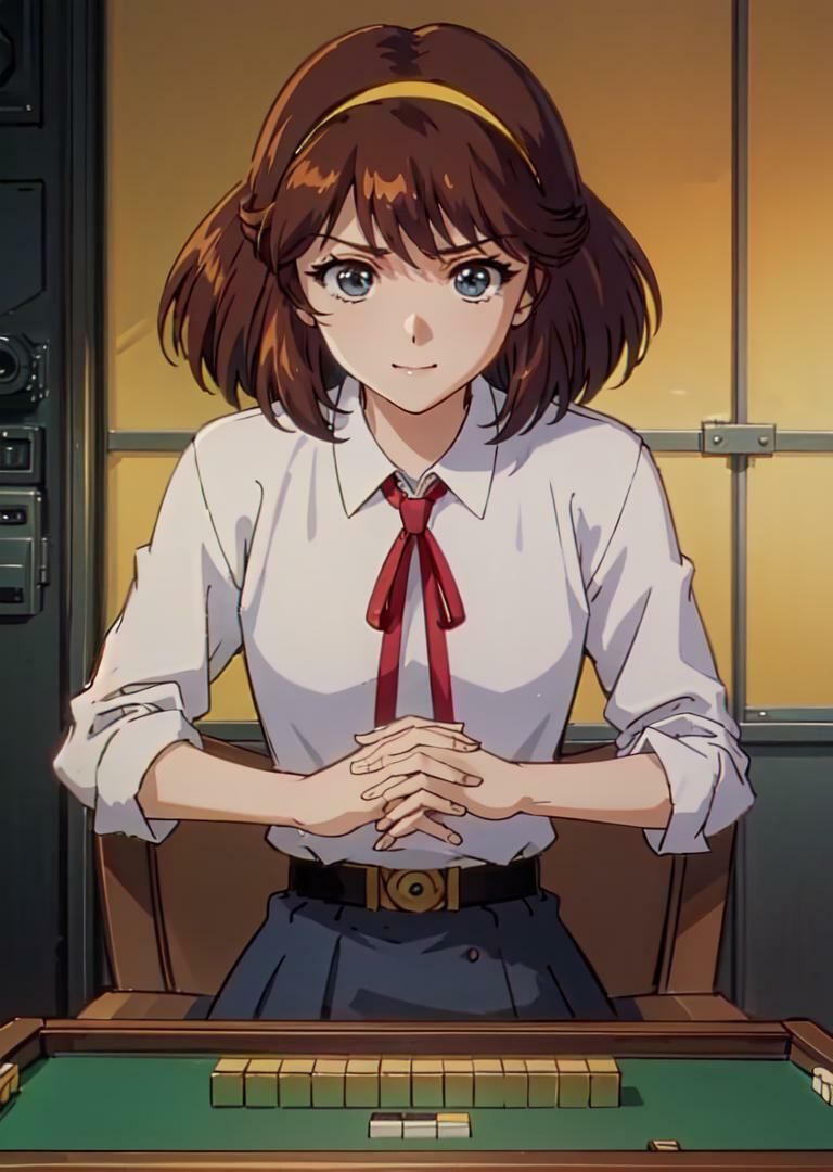 サンプル画像4:【500枚】機動戦艦ナデシコ脱衣麻雀風CG集(自宅のカフカ) [d_430753]