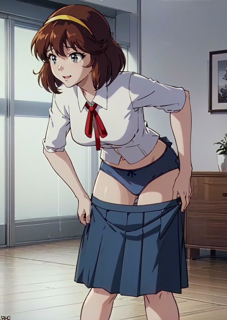 サンプル画像5:【500枚】機動戦艦ナデシコ脱衣麻雀風CG集(自宅のカフカ) [d_430753]