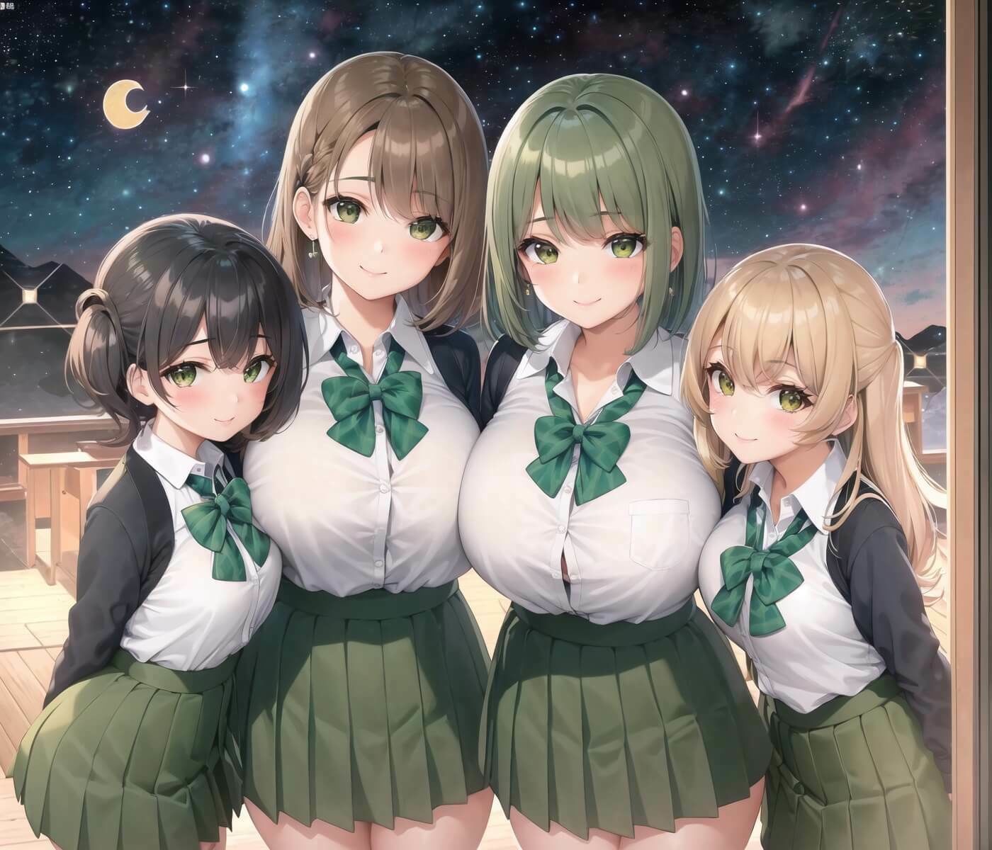 サンプル画像3:夜間学校ハーレム3【超ボリューム500枚収録・嬉しい台詞付きも10枚収録】(虚構クラブ) [d_430774]