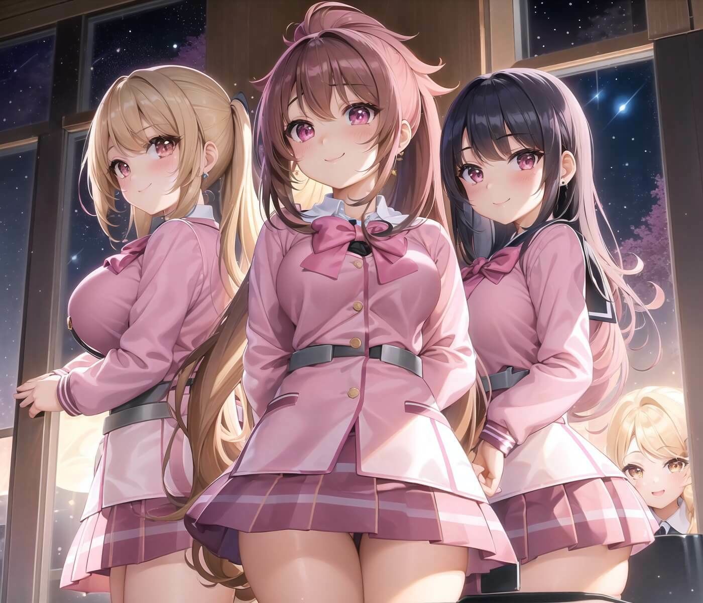 サンプル画像3:夜間学校ハーレム4【超ボリューム500枚収録・嬉しい台詞付きも10枚収録】(虚構クラブ) [d_430775]