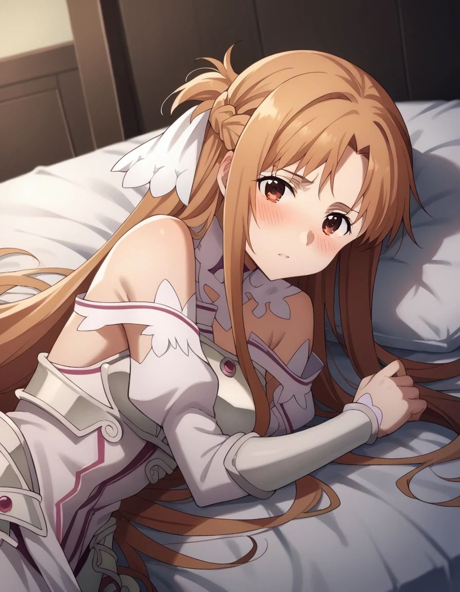 サンプル画像1:催●スキルで彼氏がいるのに寝取られちゃったアスナちゃん(汁なし担々麺) [d_430916]