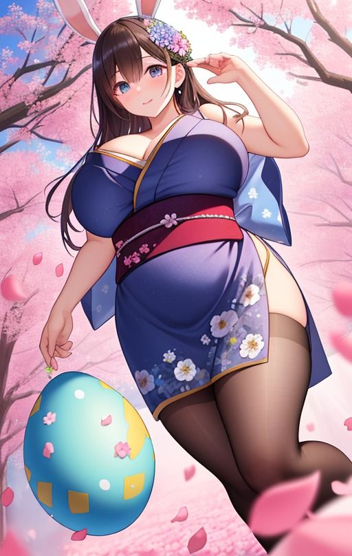 サンプル画像3:イースター TYPE-D100R18イラスト(彩羽ぽぷりす) [d_430920]