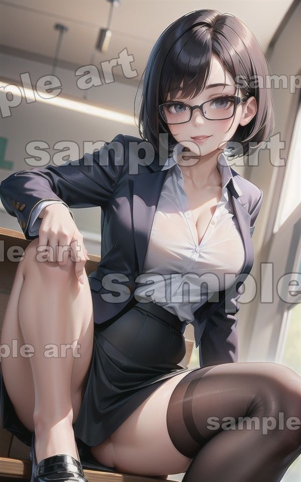 サンプル画像5:ドSのエロ上司〜仕事ができない後輩にパンツを見せつける経理事務〜(トリビアの熟女) [d_430947]