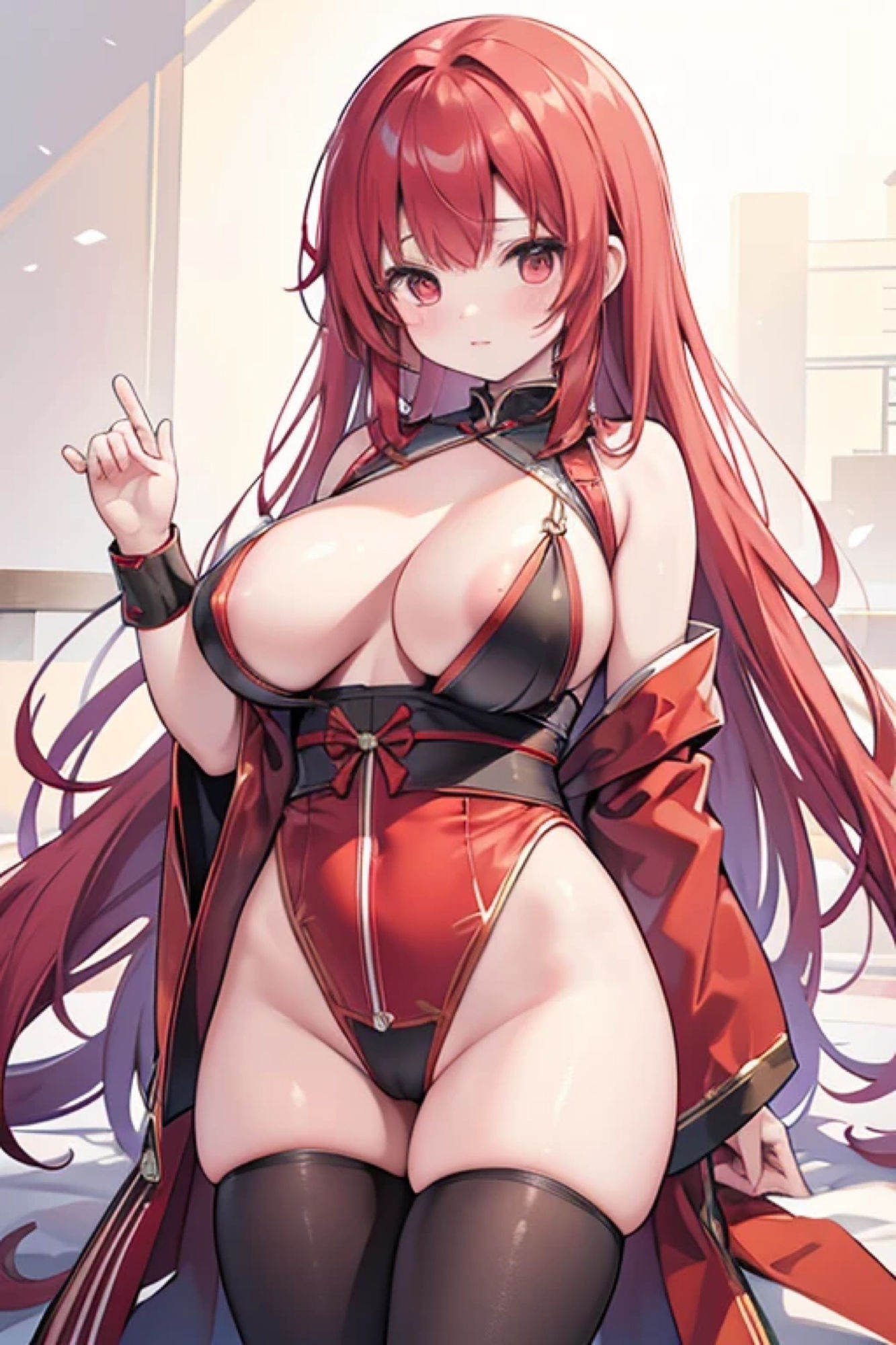 サンプル画像3:レッドクノイチのアレやコレ(rweb324) [d_431018]