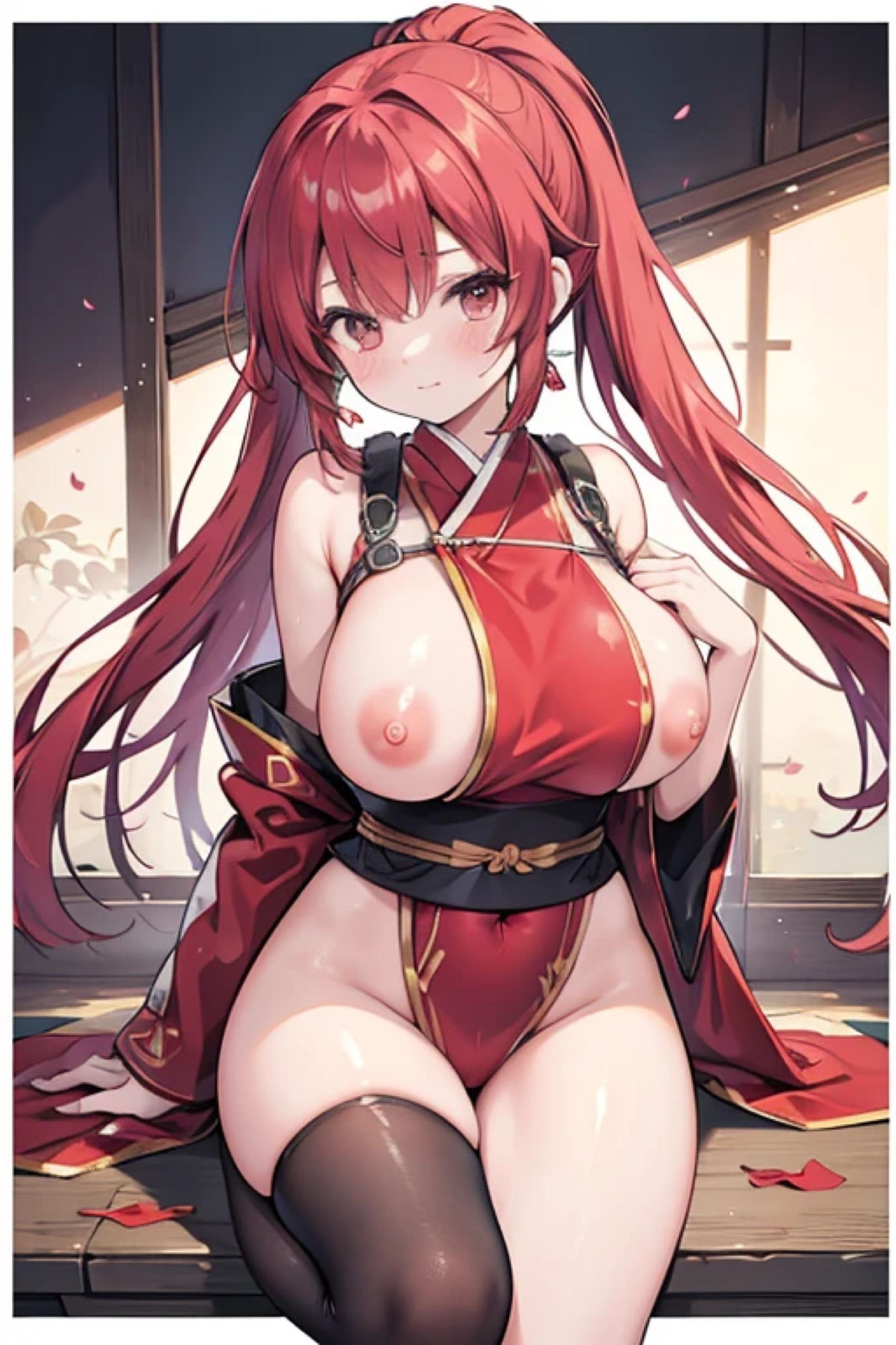 サンプル画像4:レッドクノイチのアレやコレ(rweb324) [d_431018]