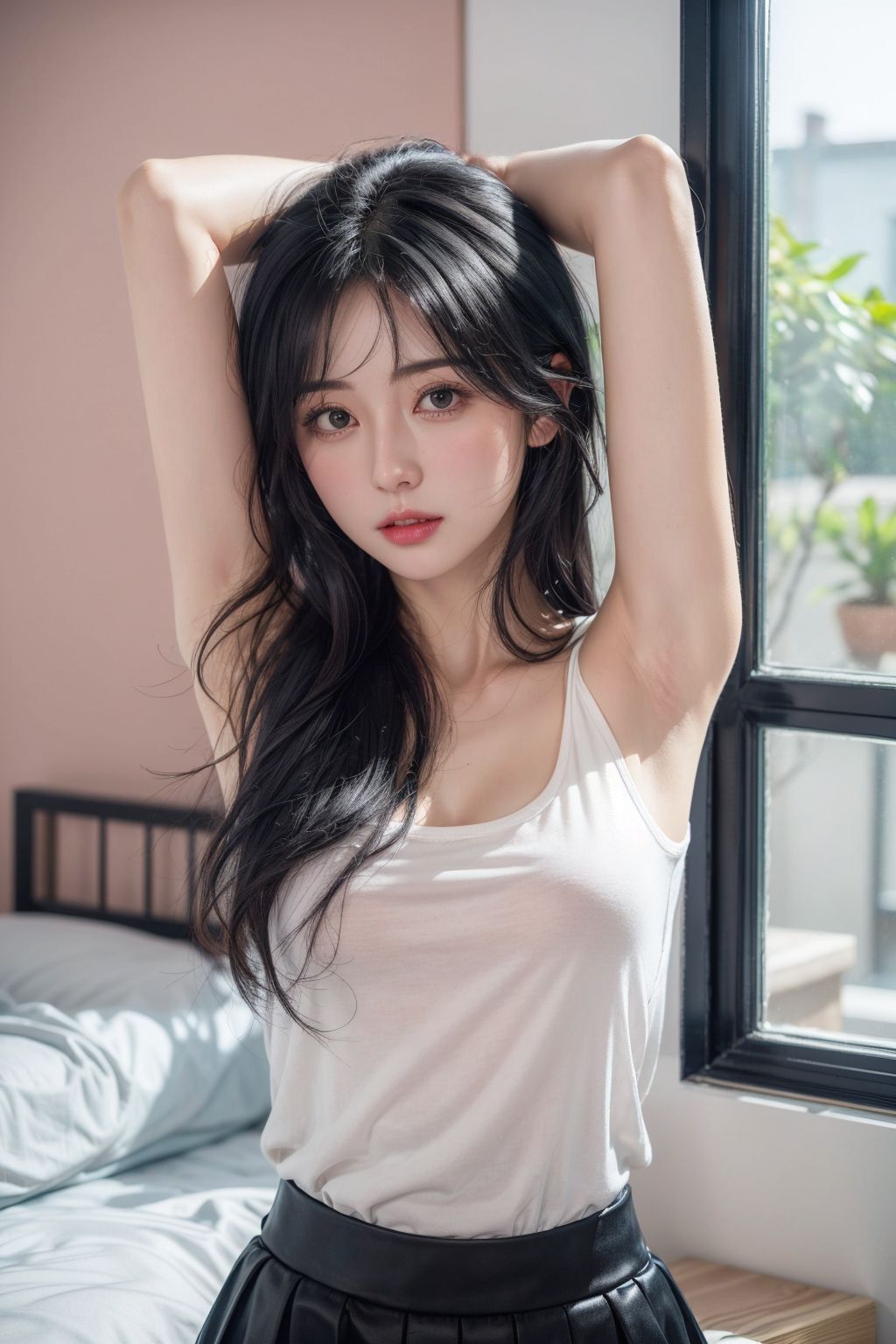 サンプル画像3:超絶美人ニューハーフ-月影 澄香(AI-New) [d_431069]