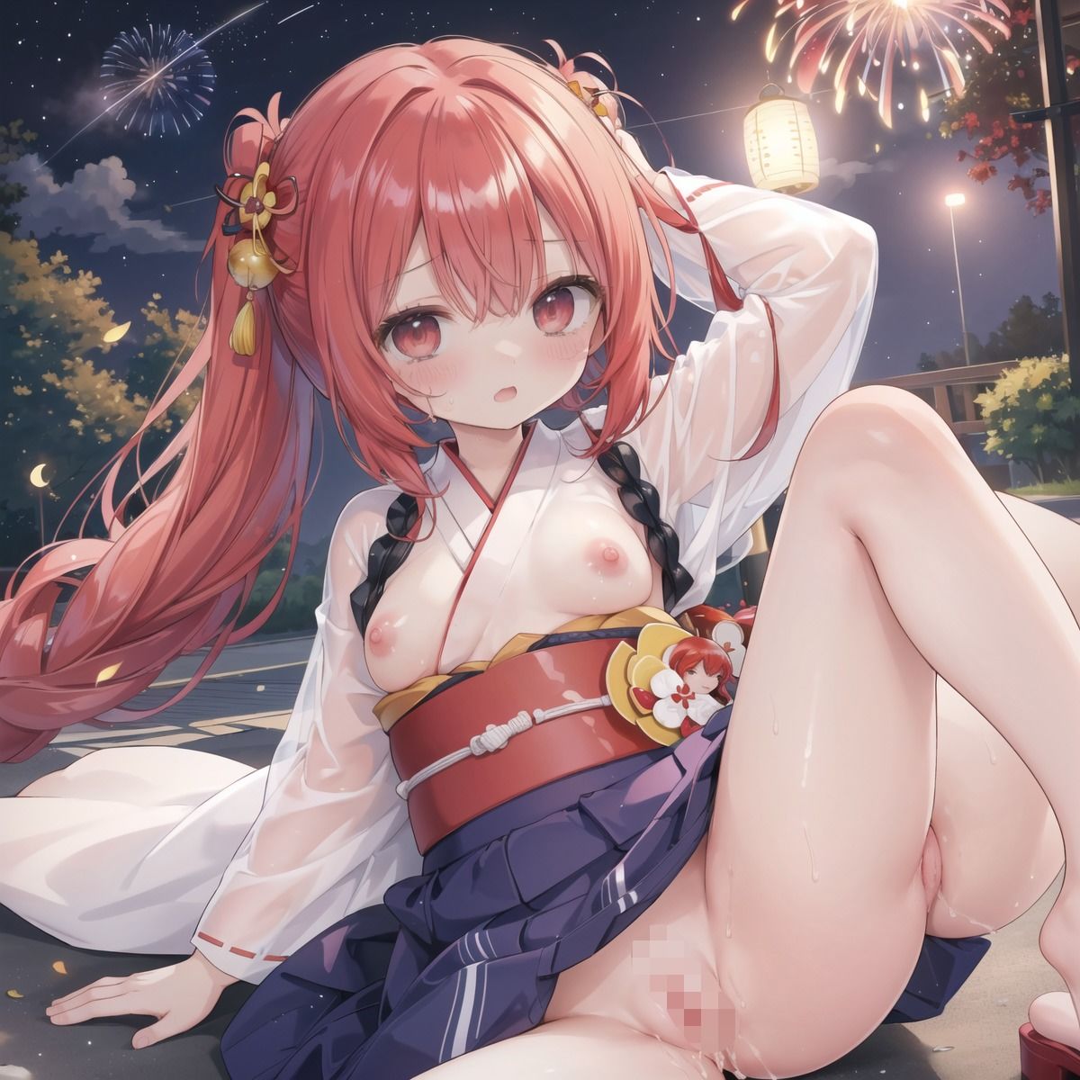 サンプル画像3:浴衣彼女と夏のえっちMEMORY No.4(癒しエロっち) [d_431076]