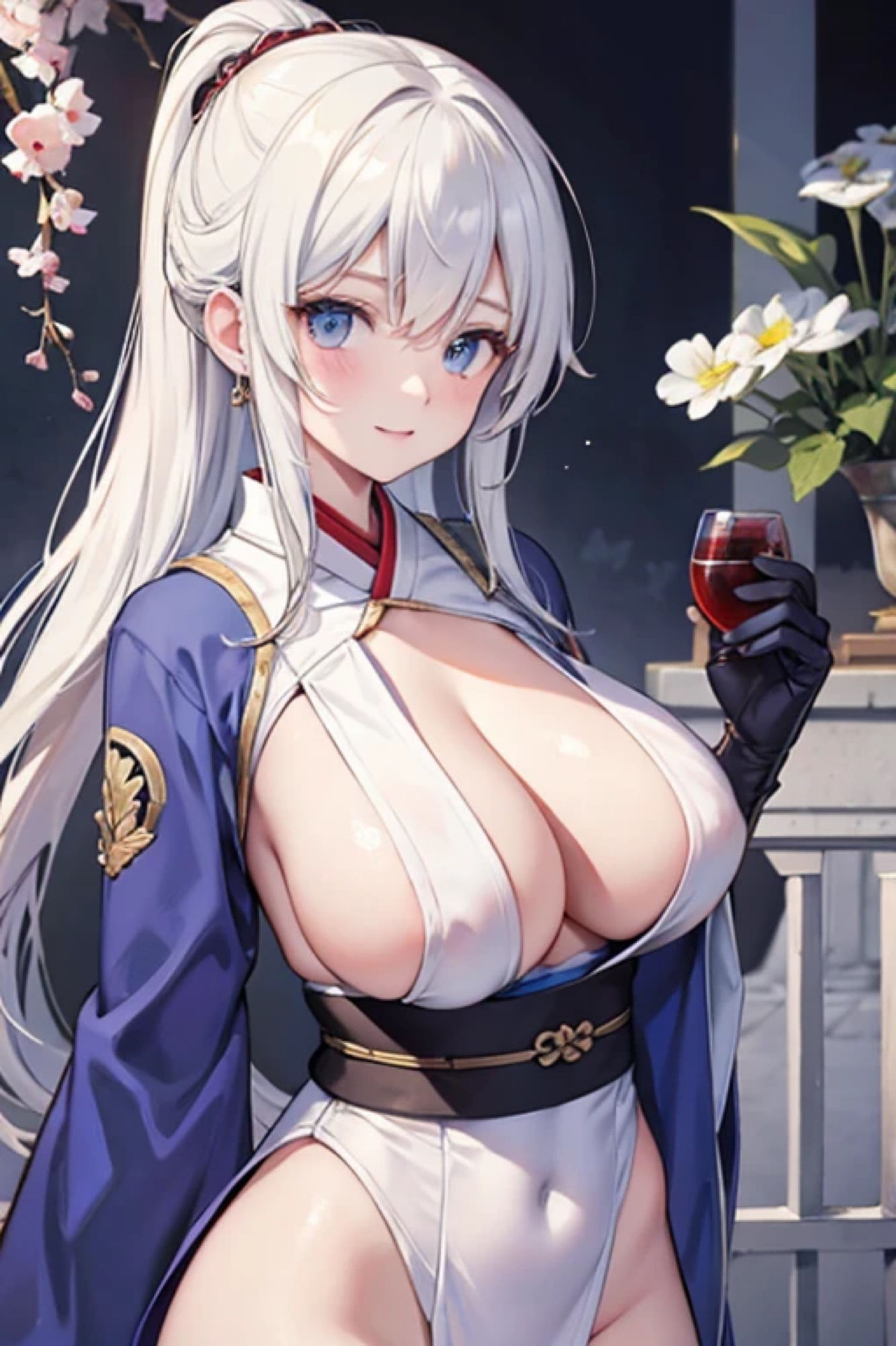 サンプル画像5:ホワイトクノイチのアレやコレ(rweb324) [d_431099]