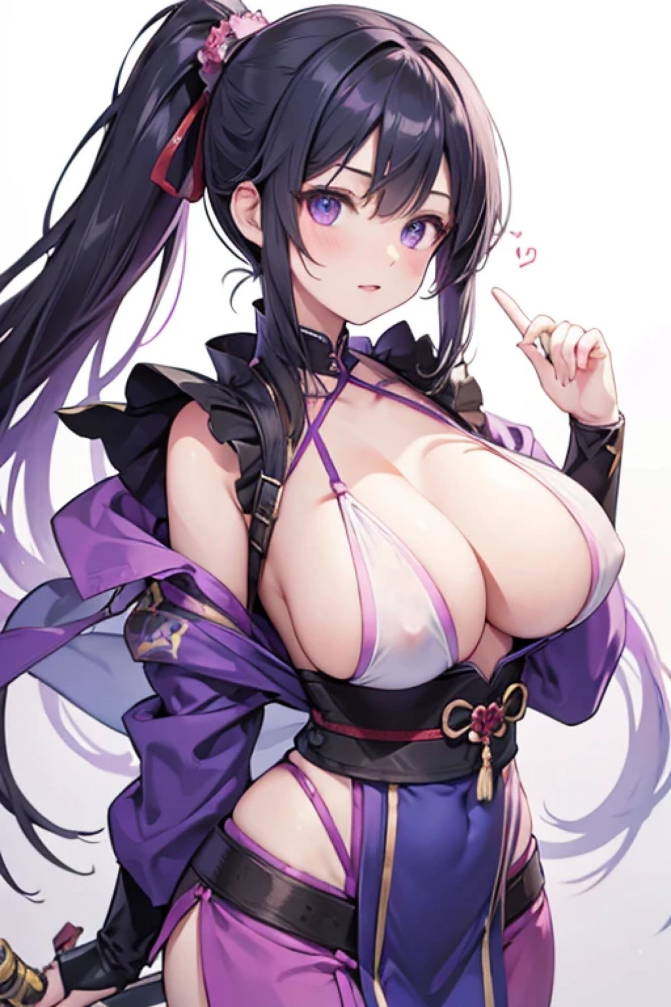 サンプル画像3:パープルクノイチのアレやコレ(rweb324) [d_431102]