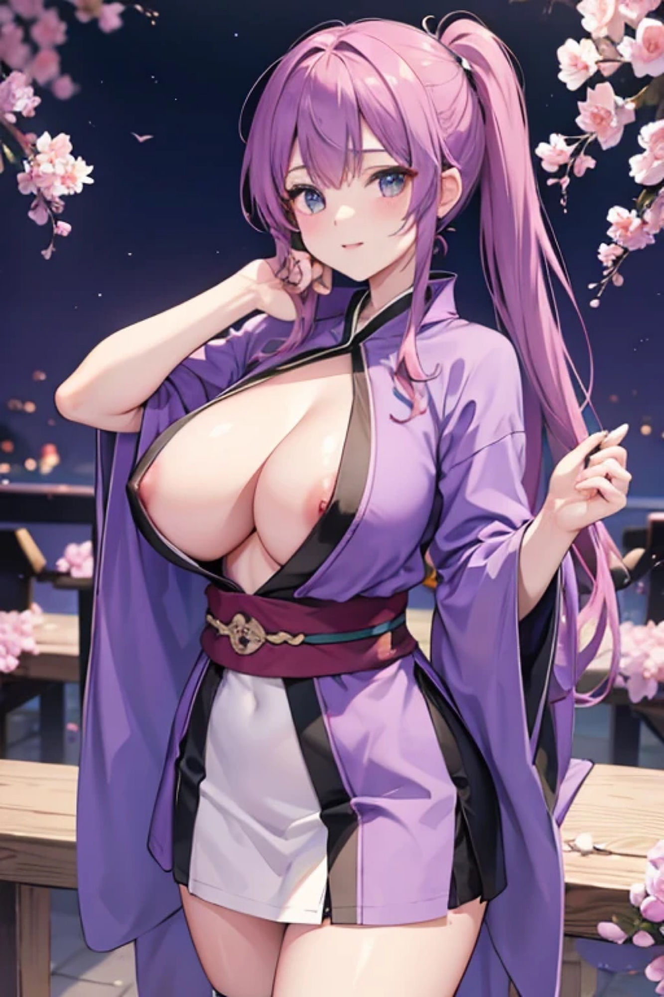 サンプル画像4:パープルクノイチのアレやコレ(rweb324) [d_431102]