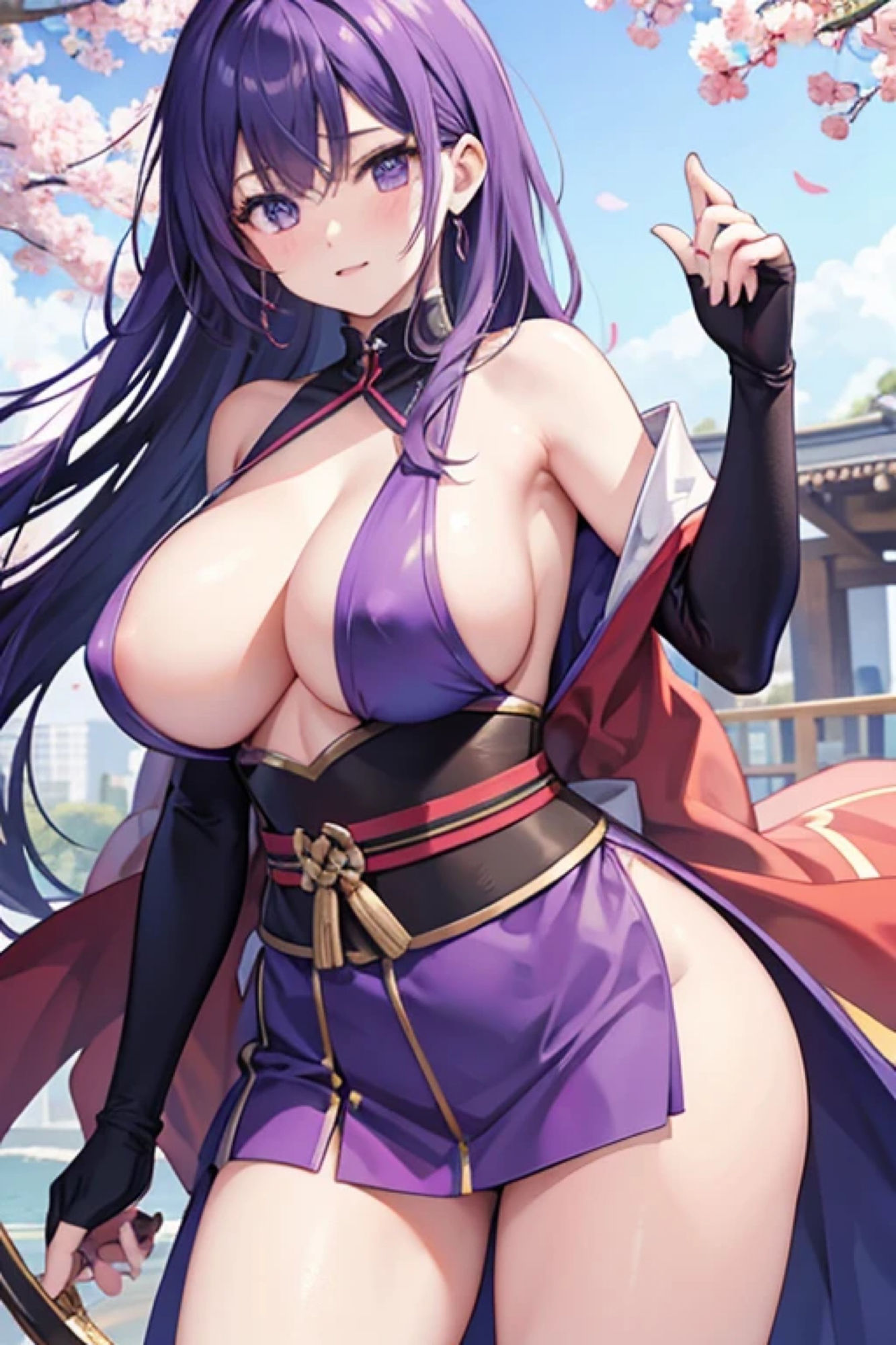 サンプル画像5:パープルクノイチのアレやコレ(rweb324) [d_431102]