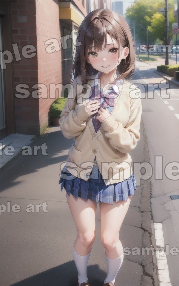 サンプル画像3:清楚系のJKパパ活特集！可愛い制服からパンツをみせてもらう小遣い稼ぎ・・・(性欲モンスター企画) [d_431127]