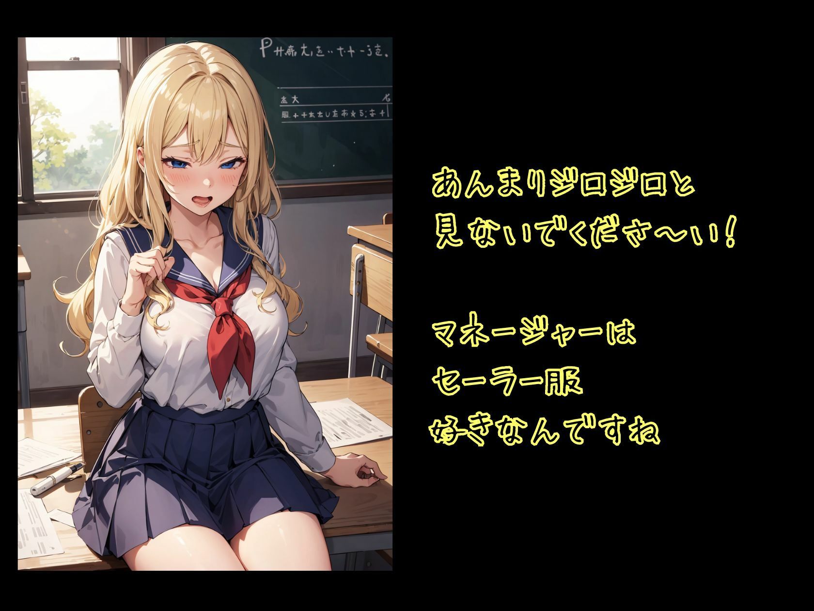 サンプル画像4:ハニートラップ ぶっかけ用CG集 制服編(はちみつ本舗) [d_431205]