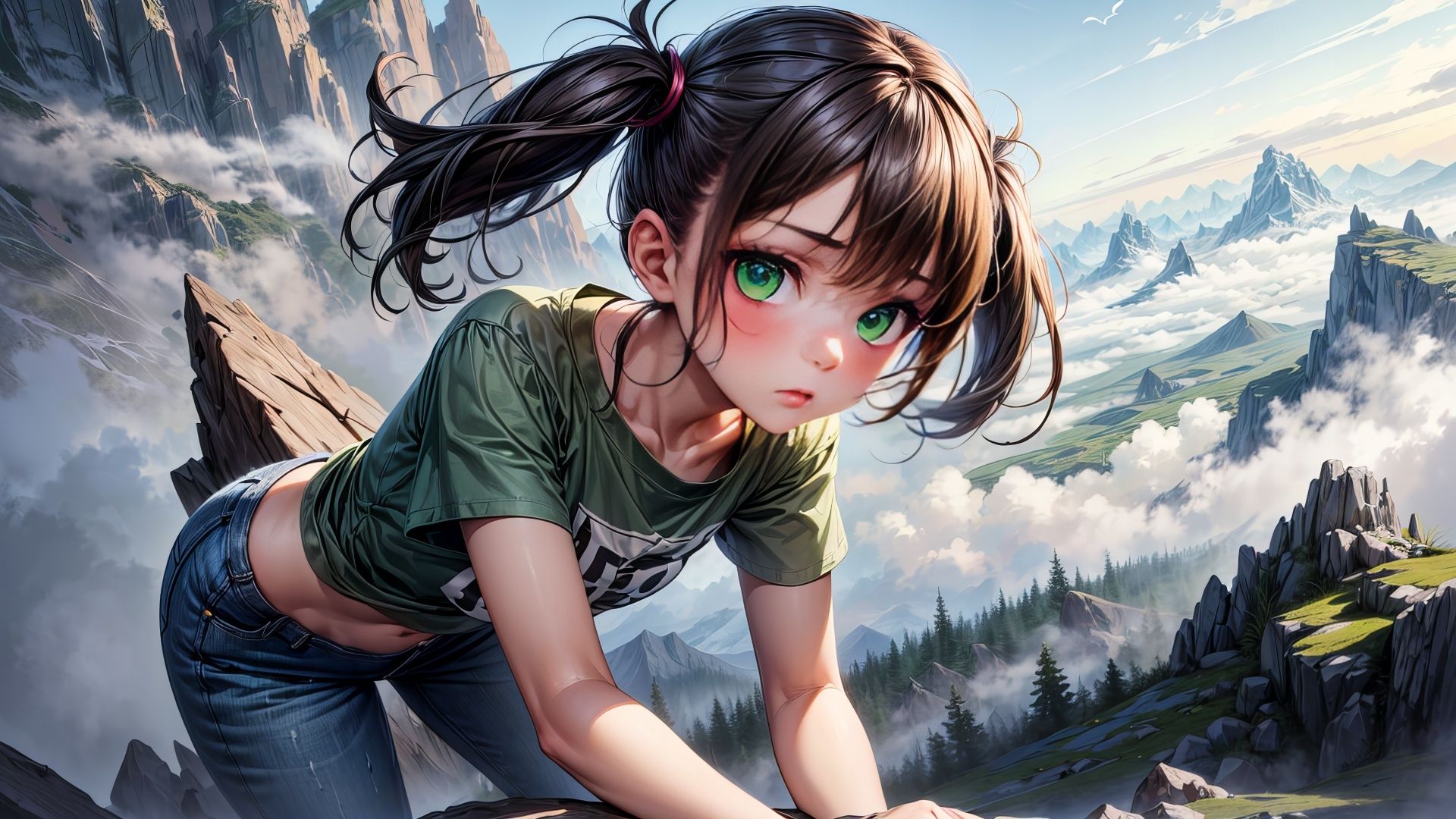 サンプル画像1:ジーンズ娘のいけない性活(ピクセル詩人) [d_431236]